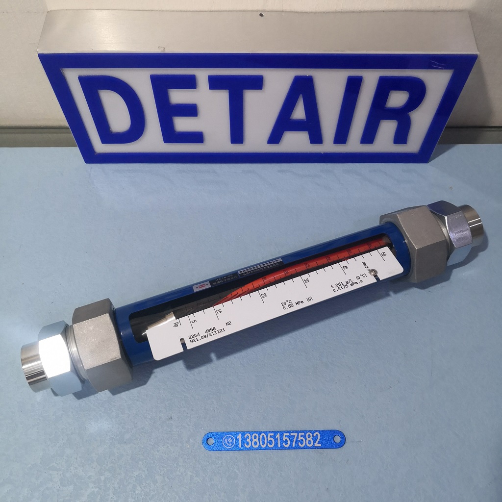 常州双环VA10-15/VA10-25/VA10-40/VA10-50流量计 螺纹连接 气体液体玻璃转子流量计